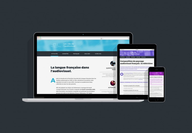 Découvrir le projet CSA – Les clés de l'audiovisuel